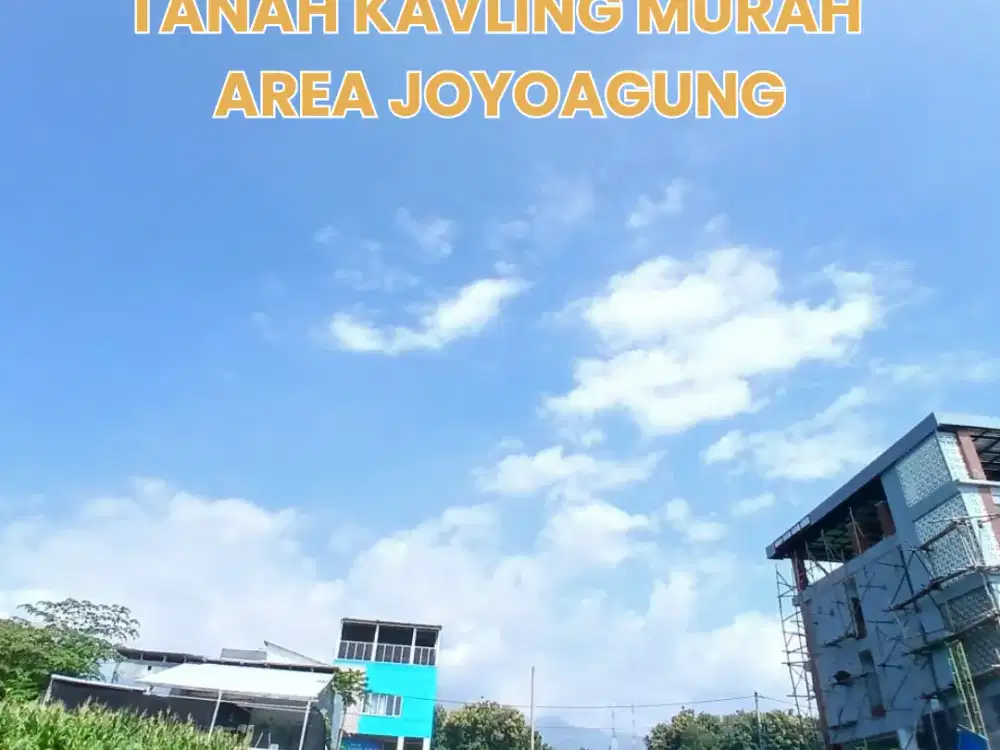 Tanah Kavling Malang Murah lokasi Joyoagung