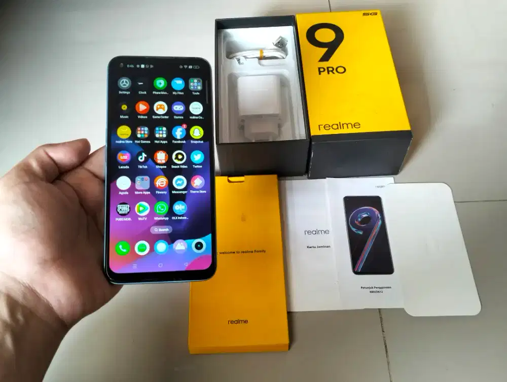REALME 9 PRO 5G RAM 8GB +4GB / 128GB 6,6in Finger 64MP Snapdragon NFC