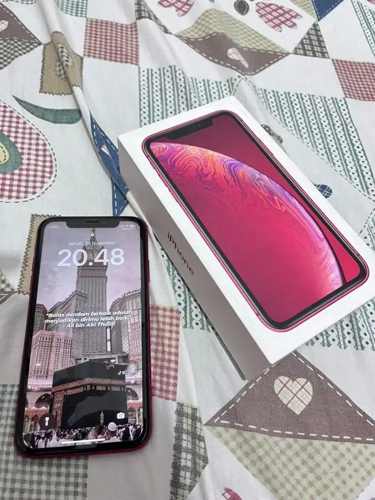 iPhone Xr Redd 64GB iBox resmi indo id/a BH 64GB