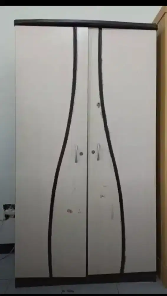 Jual lemari 2 pintu minimalis 2