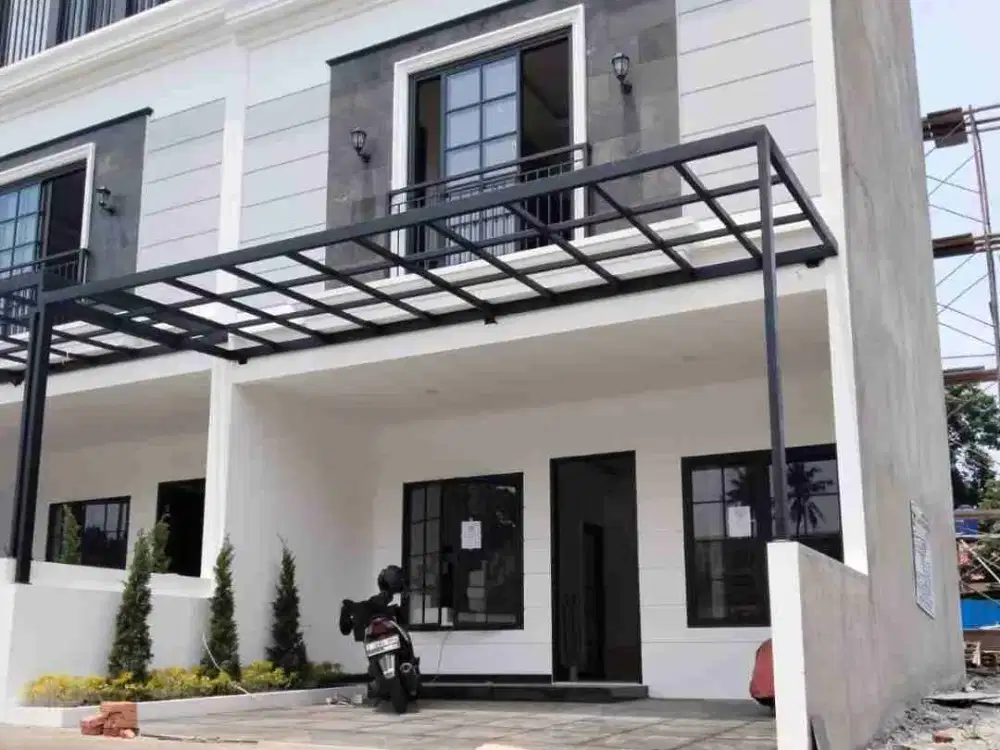 Jual Rumah Baru 3 Lantai Modern Di Lenteng Agung Jakarta Selatan