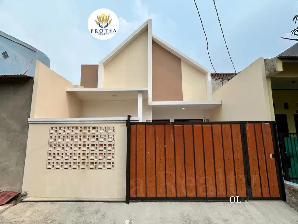 Rumah Baru, Rapih, Siap Huni dekat Stasiun Cisauk