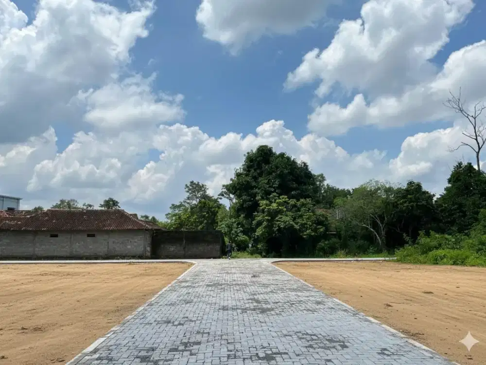 Tanah Murah Jogja Siap Bangun, Lokasi Karangnongko Tirtomartani