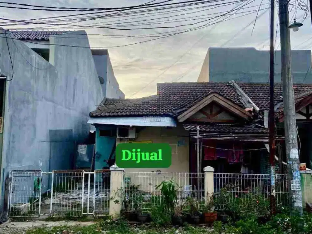 RUMAH HITUNG TANAH di VILLA INDAH PERMAI, BEKASI