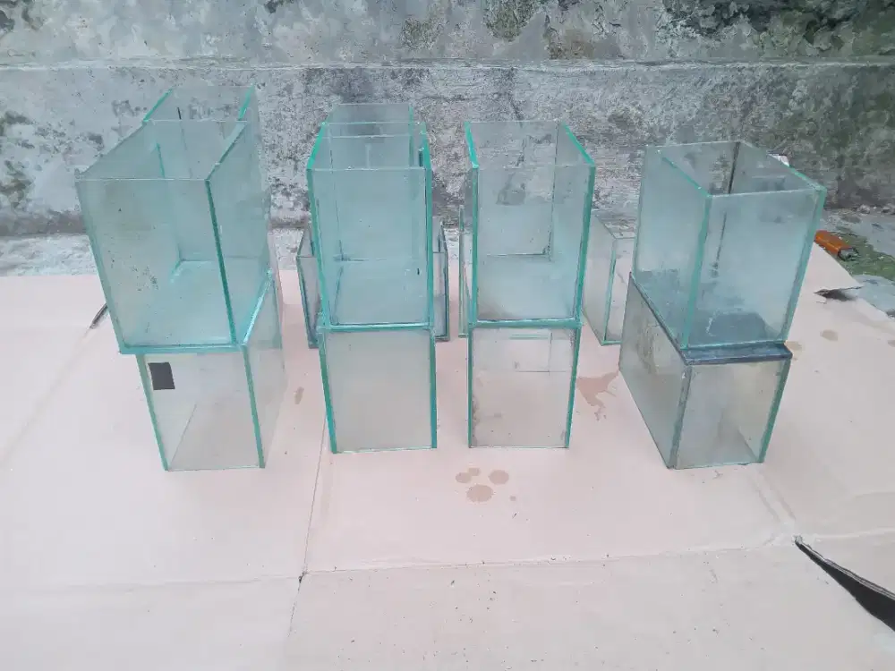 Soliter Mini Aquarium Kaca