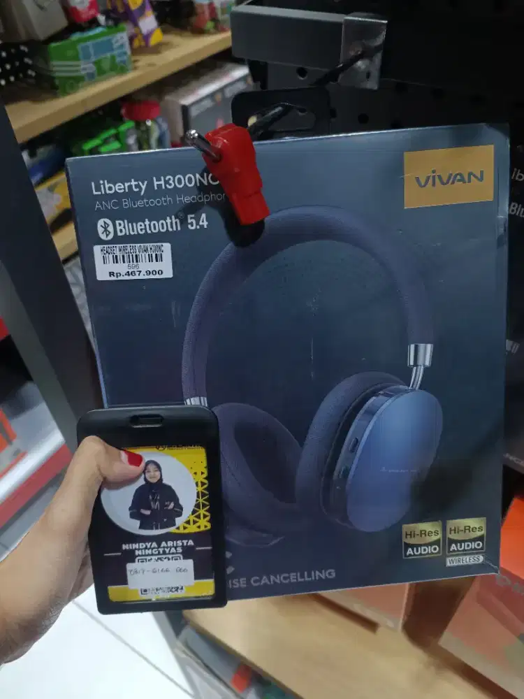 Headset wireless vivan ATLANTIS DAHSYAT