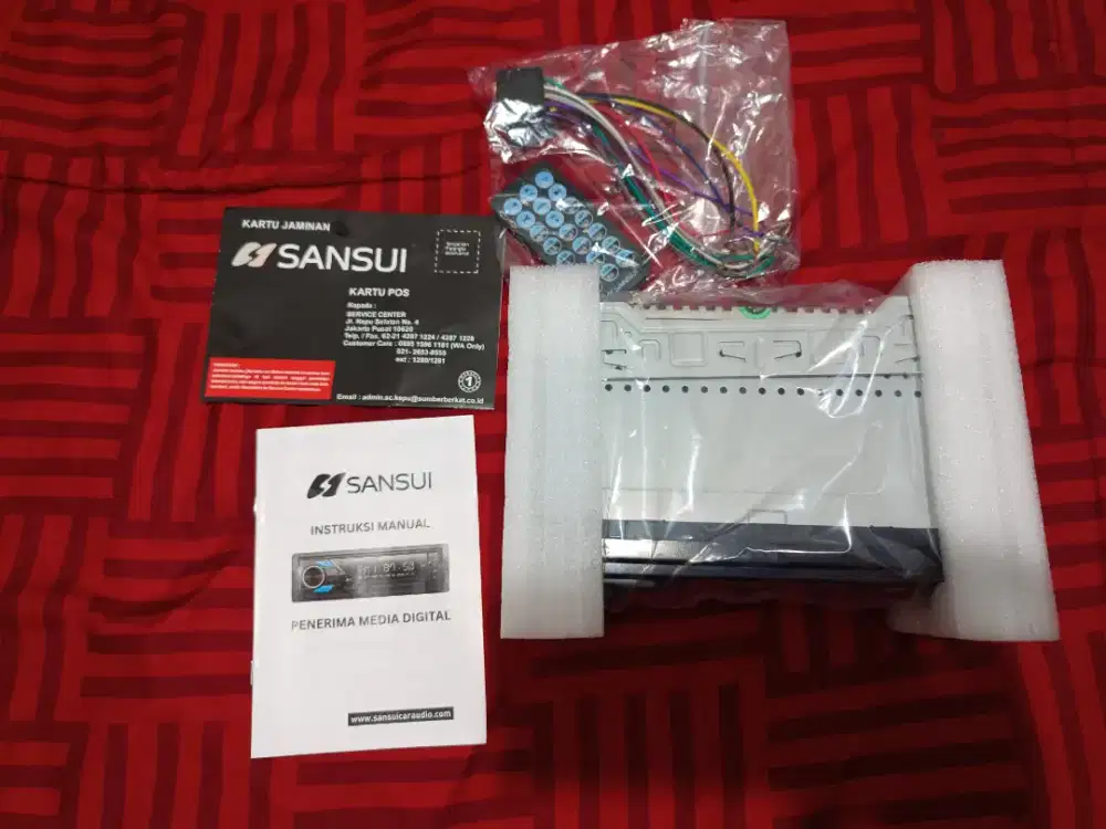 Single din sansui masih garansi