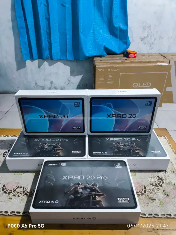 Infinix xpad 20 pro 8/256 xpad 20 4/128 baru dan segel murah