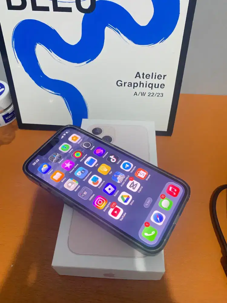 Jual iPhone 13 256 fullset inter