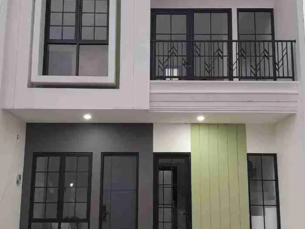 Rumah cluster Siap huni di Cilodong kota Depok 2 lantai rooftop KPR strategis ke jalan utama,stasiun, tol Margonda Depok