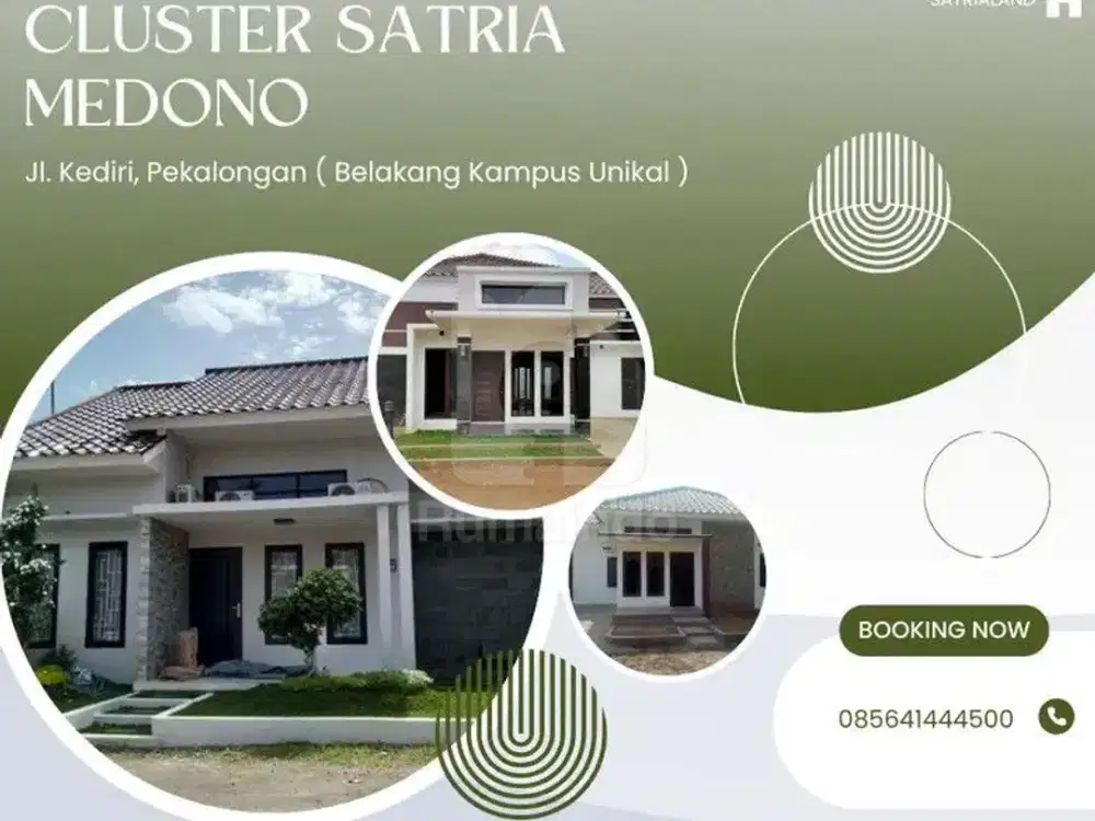 JUAL KAVLING PREMIUM CLUSTER SATRIA MEDONO