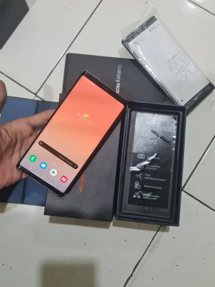SAMSUNG NOTE 9  LENGKAP