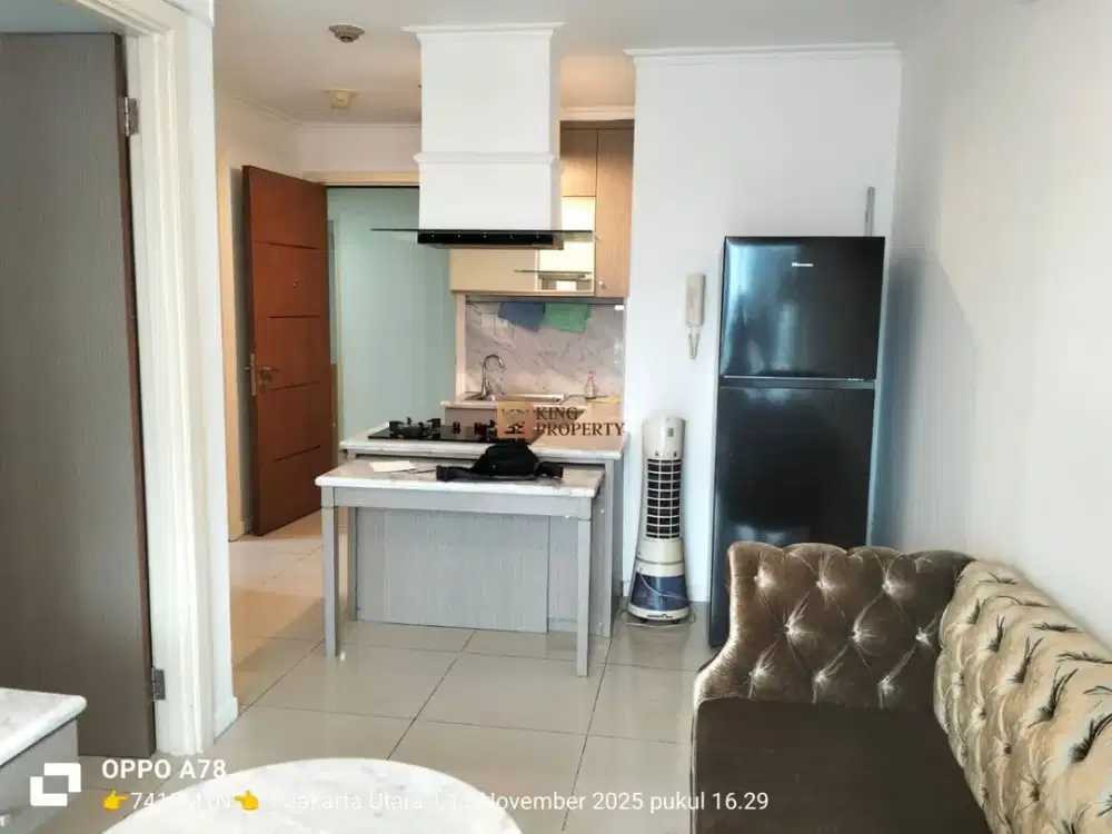 Buruan Booking! Stock Langka 1BR 42m² Furnished View Kota Jakarta Condominium Green Bay Pluit Greenbay