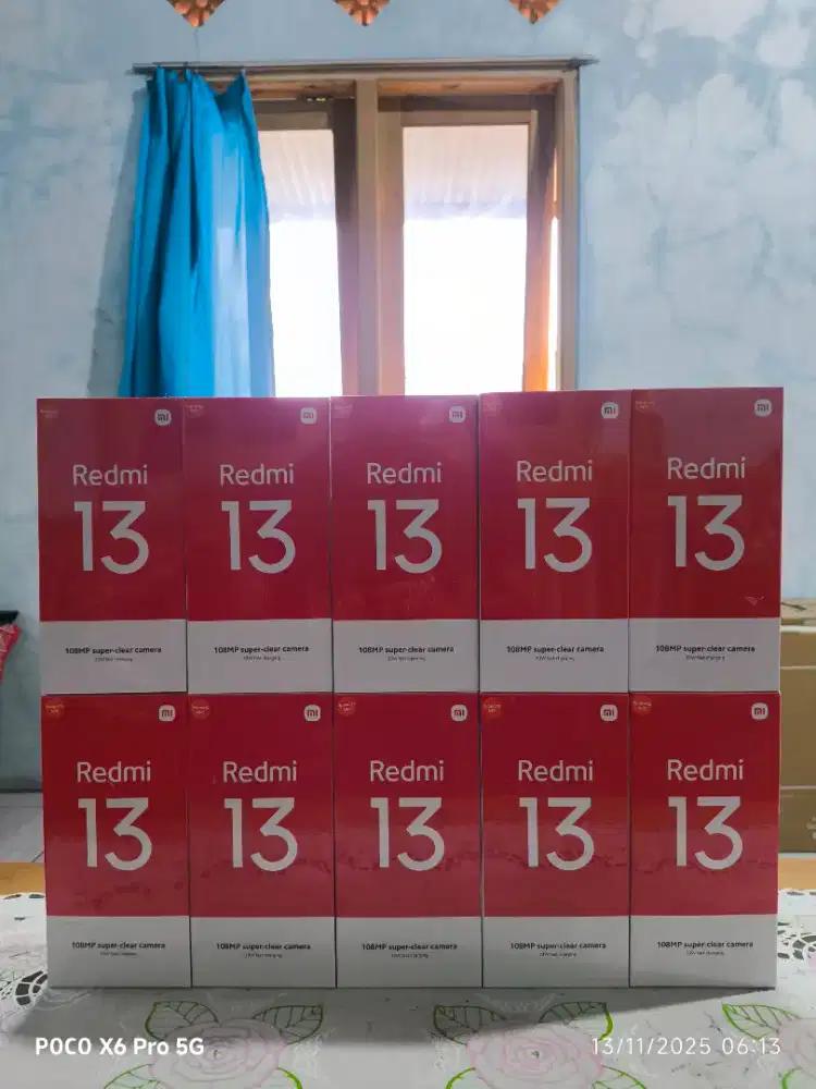 Redmi 13 8/128 baru dan segel murah