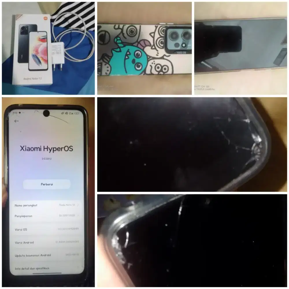 Xiomi redmi note 12 4g 4+2/128gb