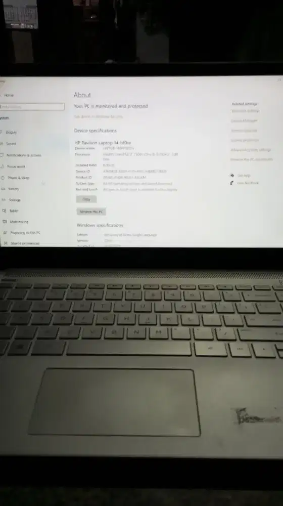 Jual laptop bekas HP pavilion