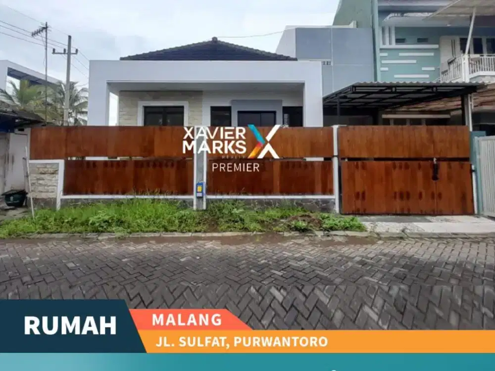 Rumah Tempat Tinggal Nyaman Strategis Di Jl. Sulfat, Purwantoro Blimbing Malang