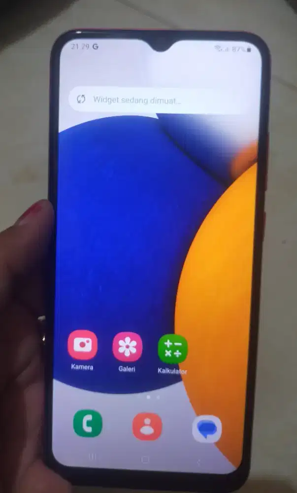 Dijual hp Samsung A03 ram 3/32gb