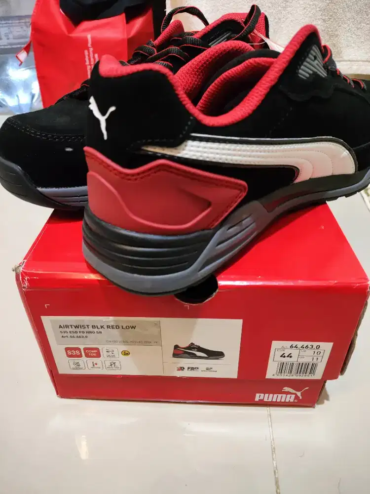 PUMA Air Twist Black Red - Low