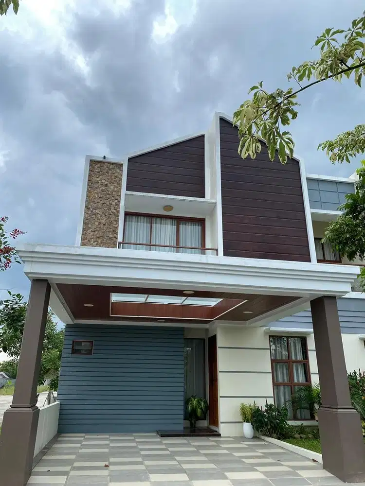 Dijual perumahan cluster 2 lantai pusat kota