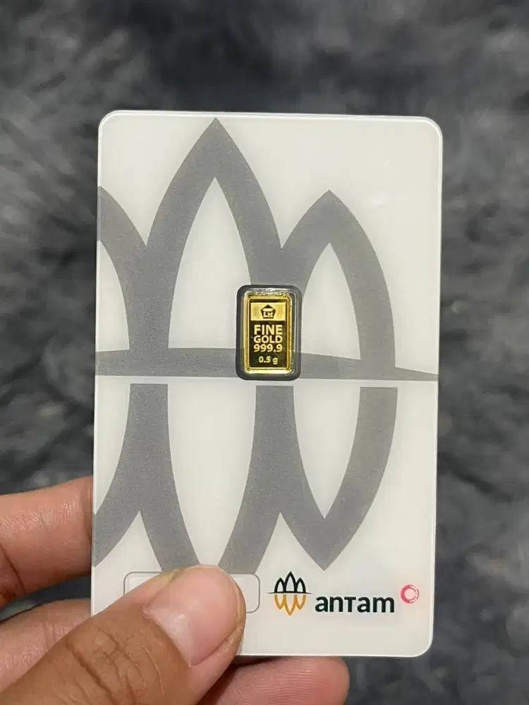 Logam mulia antam 0,5 gram 2021