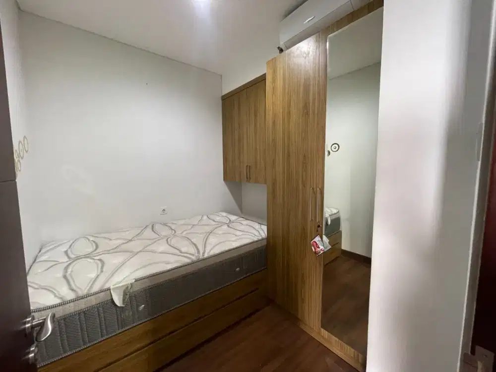 Dijual Cepat Apartemen 2BR Springwood Residence Fully Furnished Dekat Binus Alam Sutera, Mall Alam Sutera dan Gading Serpong, BSD