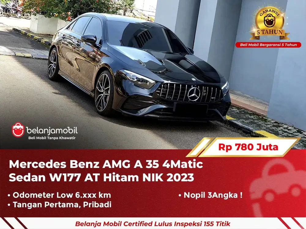 [ LOW KM 6RB ] Mercedes Benz Mercy AMG A 35 A35 4Matic W177 2023/2024