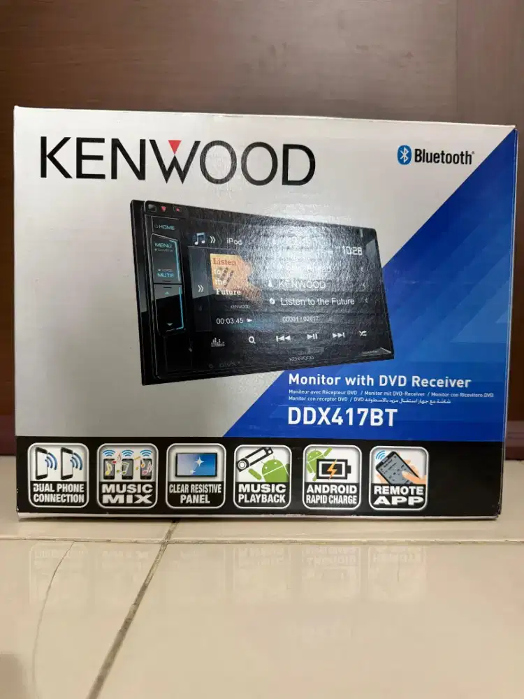 Headunit Kenwood DDX417BT