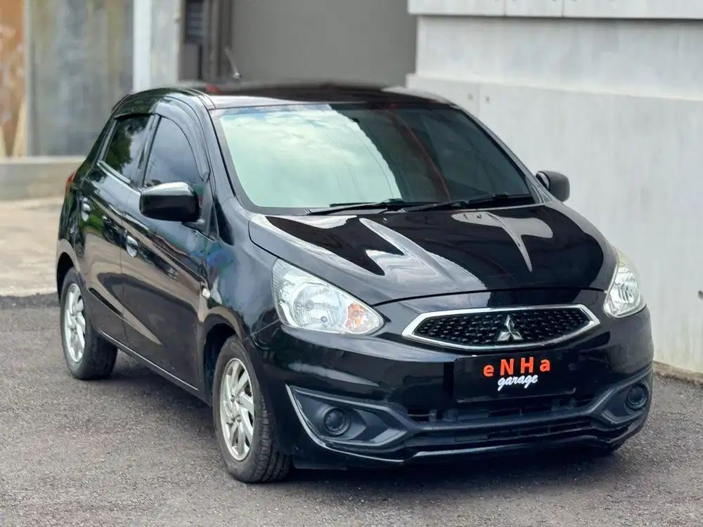 Dp 9JT.. Mitsubishi Mirage GLX 1.2 M/T 2016.. eNHa garage Semarang..