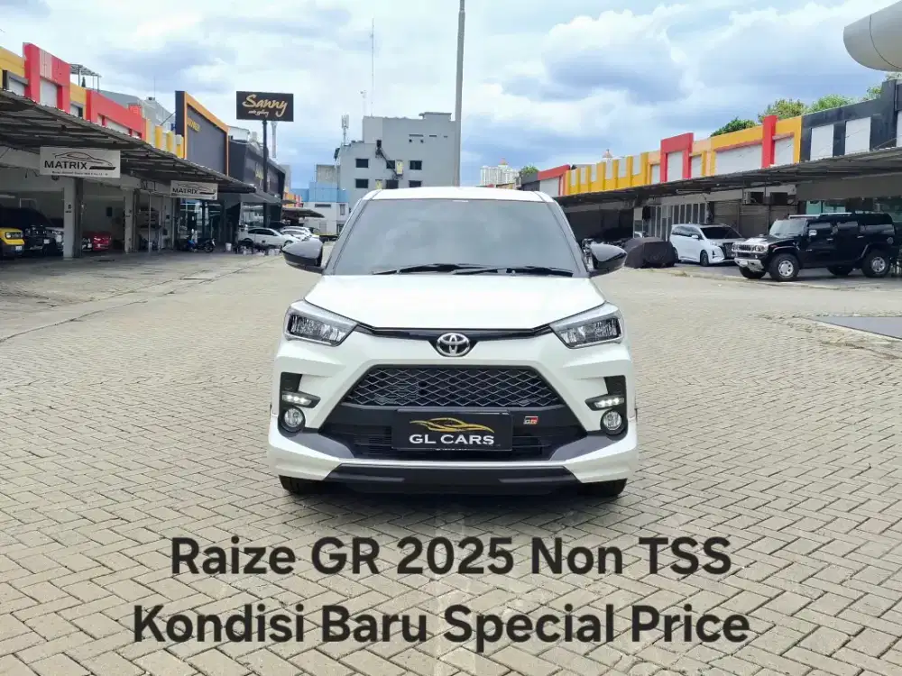 Raize GR Turbo 2025 Cash Putih Toyota 1.0 Turbo