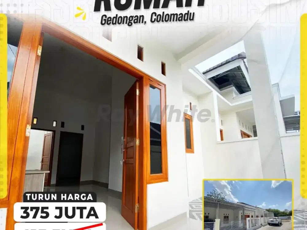 Rumah Minimalis Turun harga Akses mobil Simpangan di Gedongan Colomadu Karanganyar