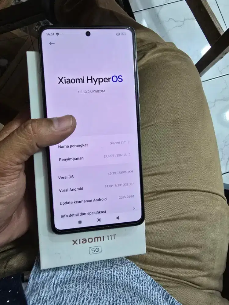Xiaomi 11T 8+4/256 5G Resmi mlus bnegt lngkp ori terwat no minus bs TT