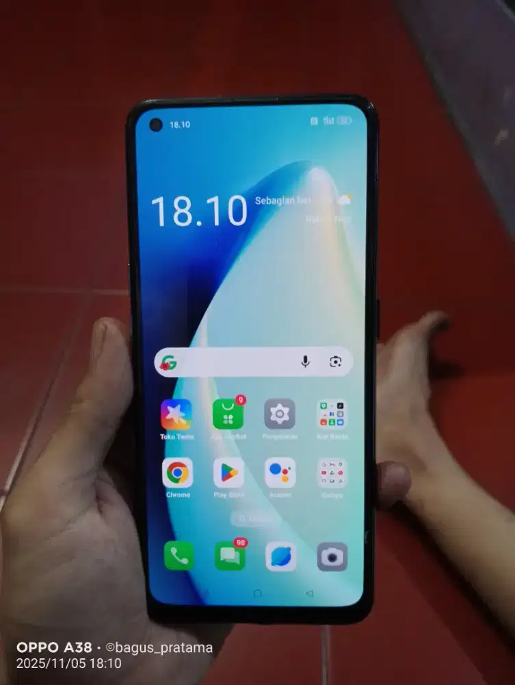 bantuin tmen mau jual oppo a95 8+8/128 fullsett msih mulus bgtt