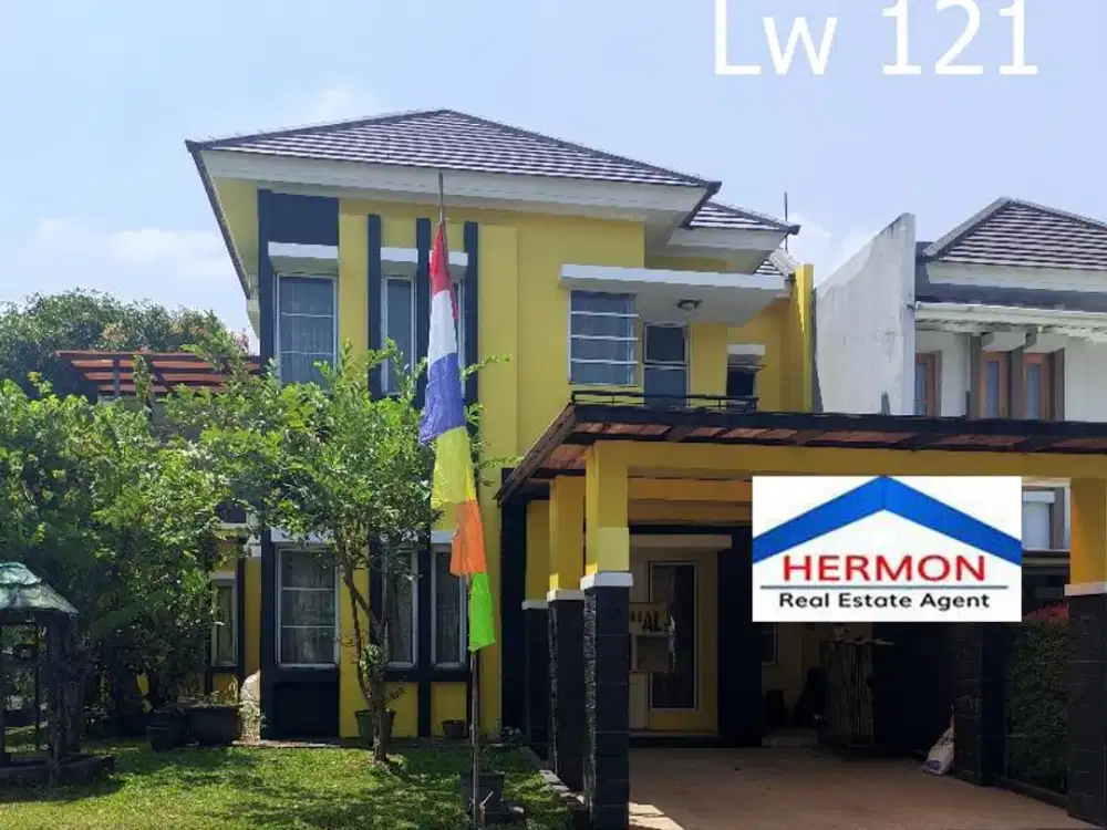 JARANG ADA , Rumah Dengan Luas Tanah Besar , Posisi Hoek & Bisa KPR di Legenda Wisata