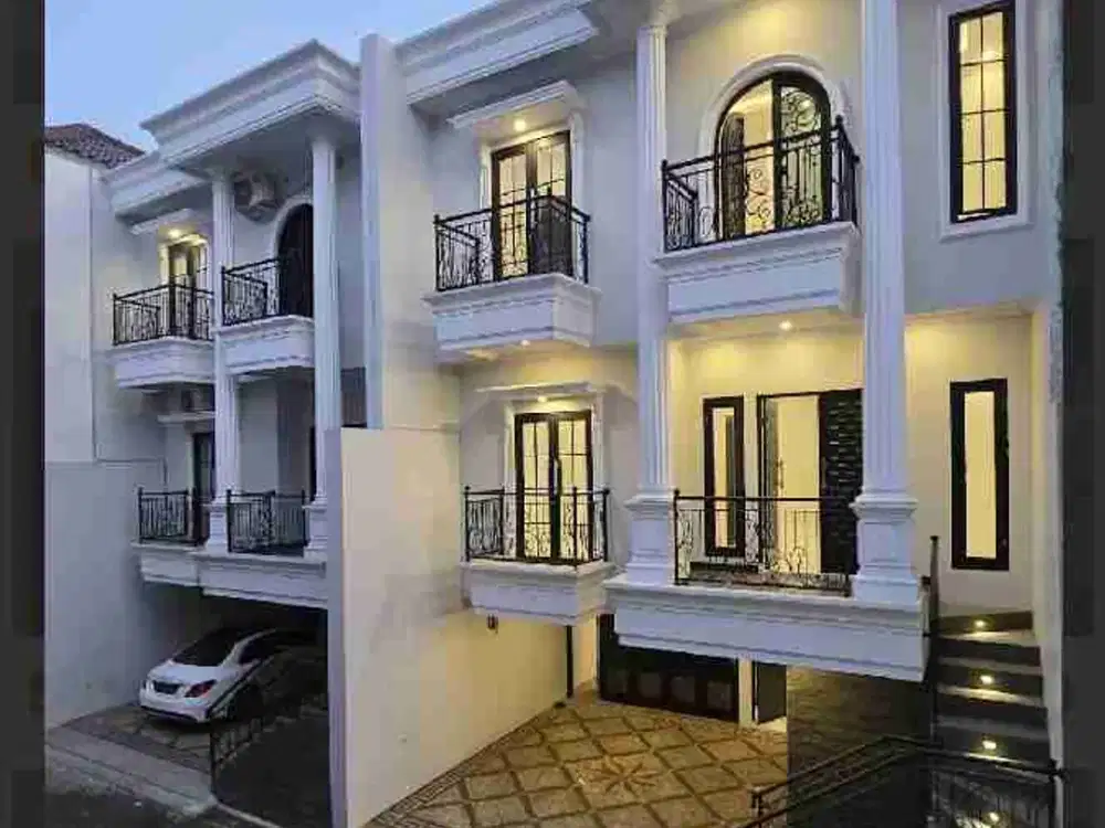 jual rumah baru 3 lantai dalam town house di Jagakarsa Jakarta Selatan