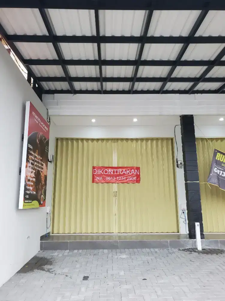 Disewakan Ruko baru