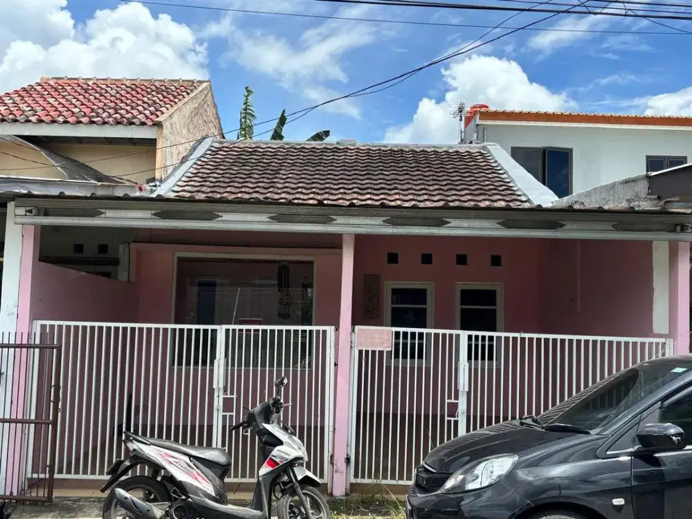 Disewa Rumah Bukit Cimanggu City Bogor 2KT Siap Huni