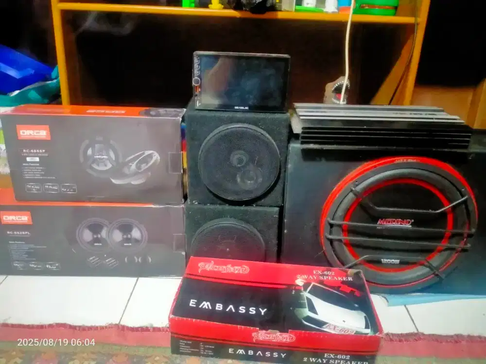 set audio tinggal pasang