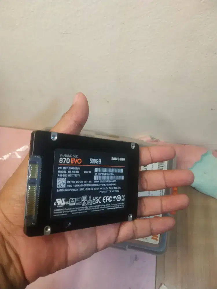 Ssd Samsung 870 Evo 500gb sata 3 ssd Samsung Evo 870