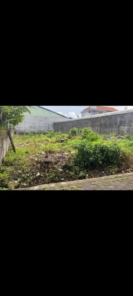 Dijual tanah murah ,di tukad pakerisan panjer luas tanah  3 are