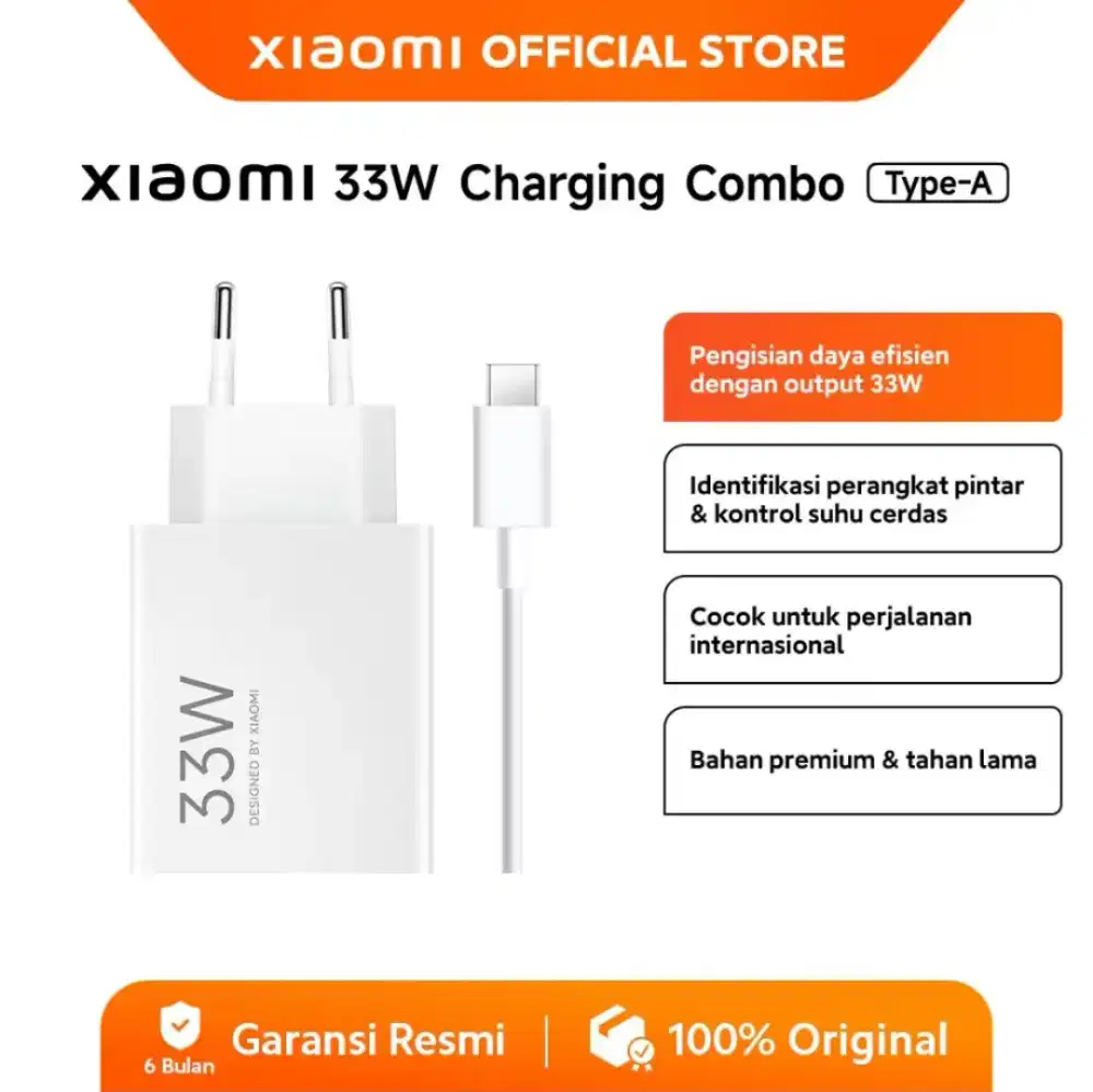 Charger XiaoMi 33W dgn USB type C