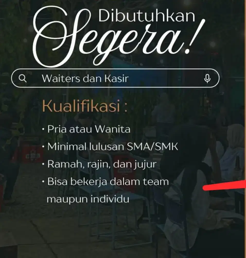 Lowongan kerja resto