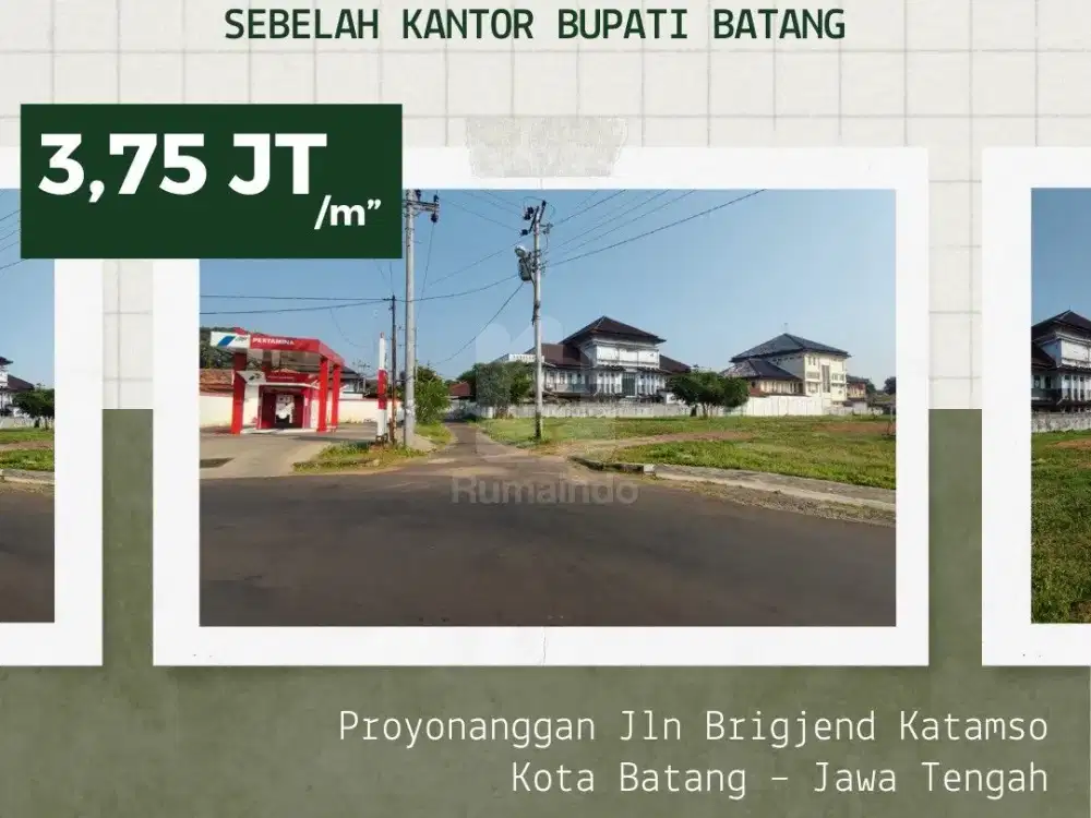 Dijual Tanah Kavling Pusat Kota Batang Jawa Tengah (Dekat KITB)
