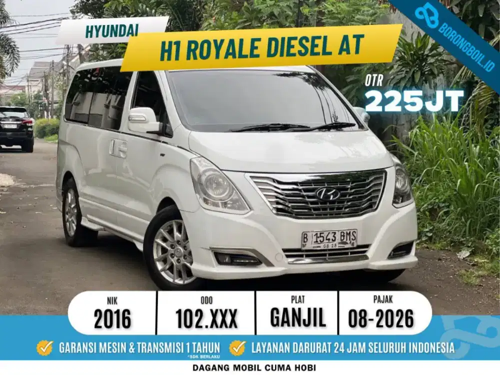 Hyundai H1 Royal Diesel At 2016 Putih
