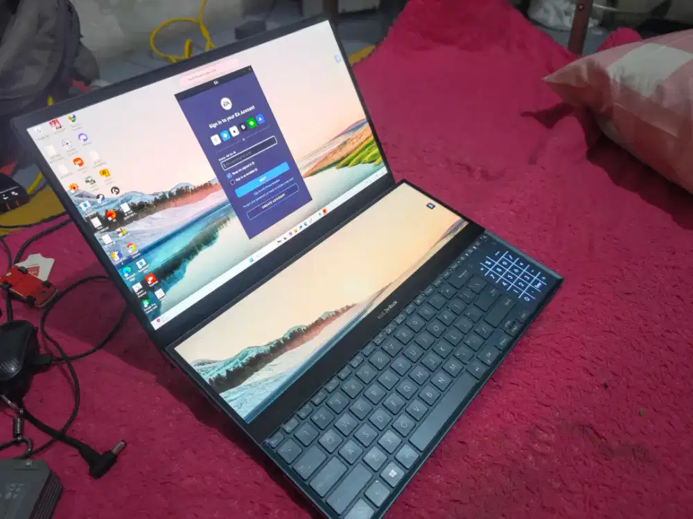 Asus ZenBook Pro duo i7 gen 9 ram 32gb rtx 2060