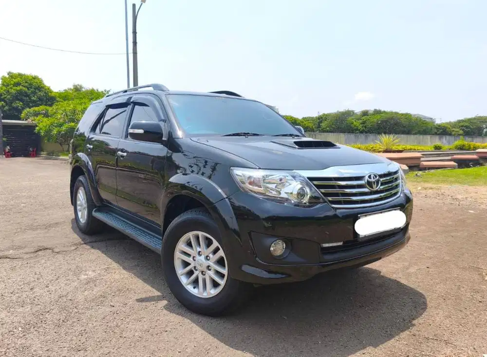KM 80rbn Toyota Fortuner VNT Turbo Diesel AT 2012 2013 Hitam Original
