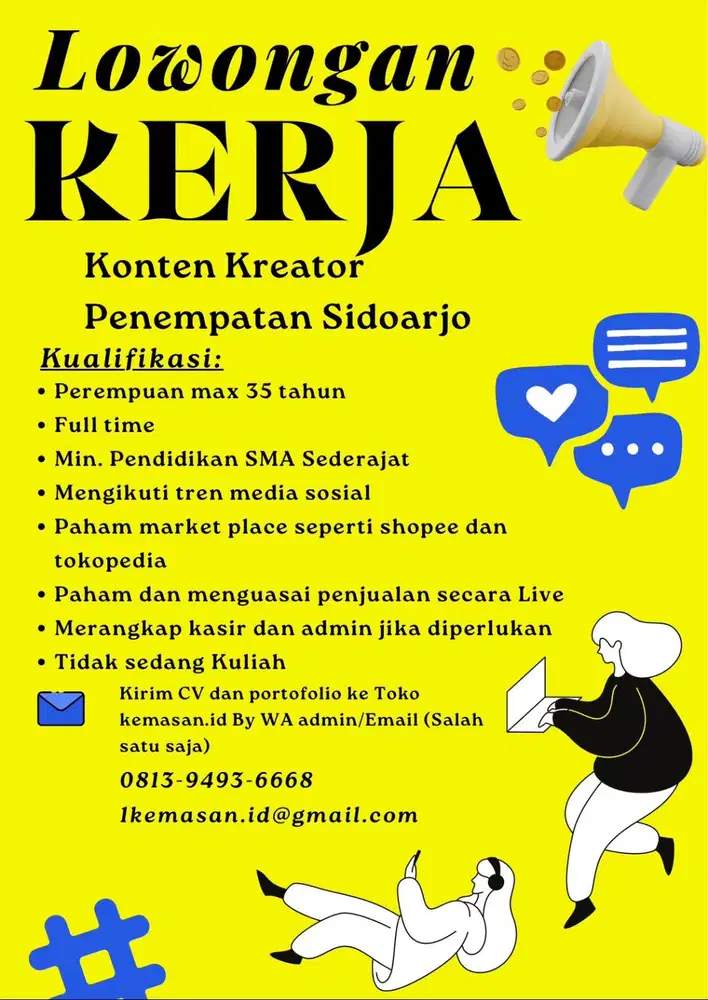 Lowongan kerja Serabutan