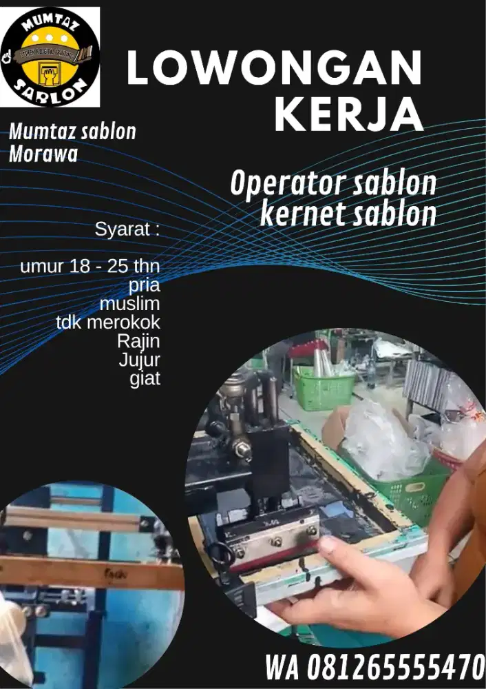 Kernet sablon/operator