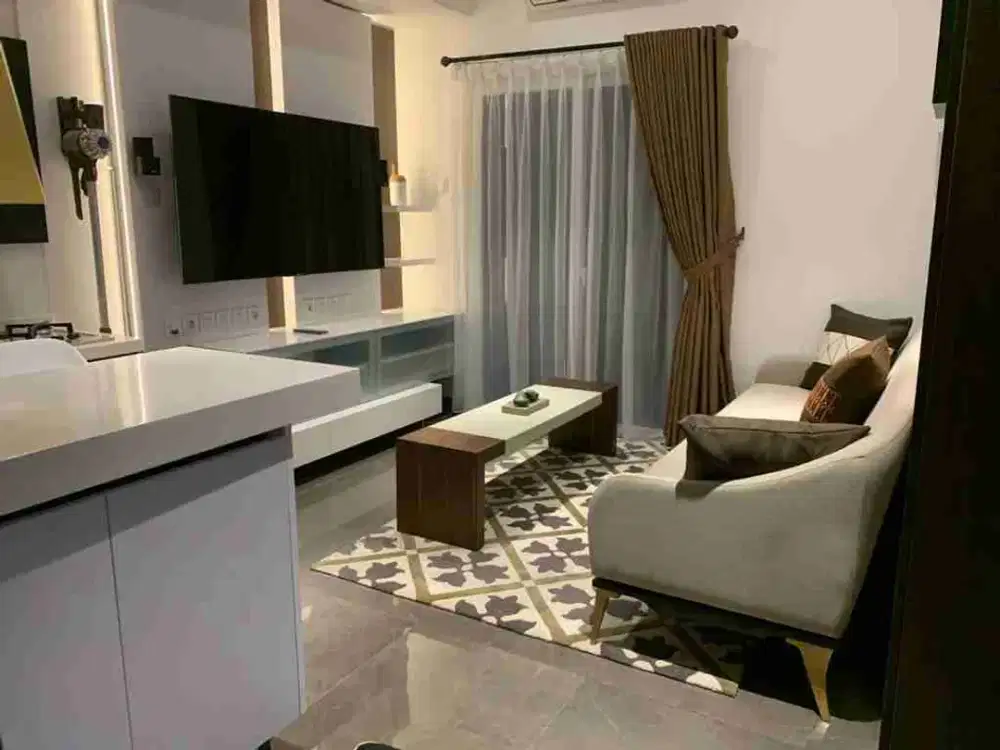 APARTEMEN BSD CITY DIJUAL DEKAT AEON SERPONG TANGERANG SELATAN FULL FURNISHED
