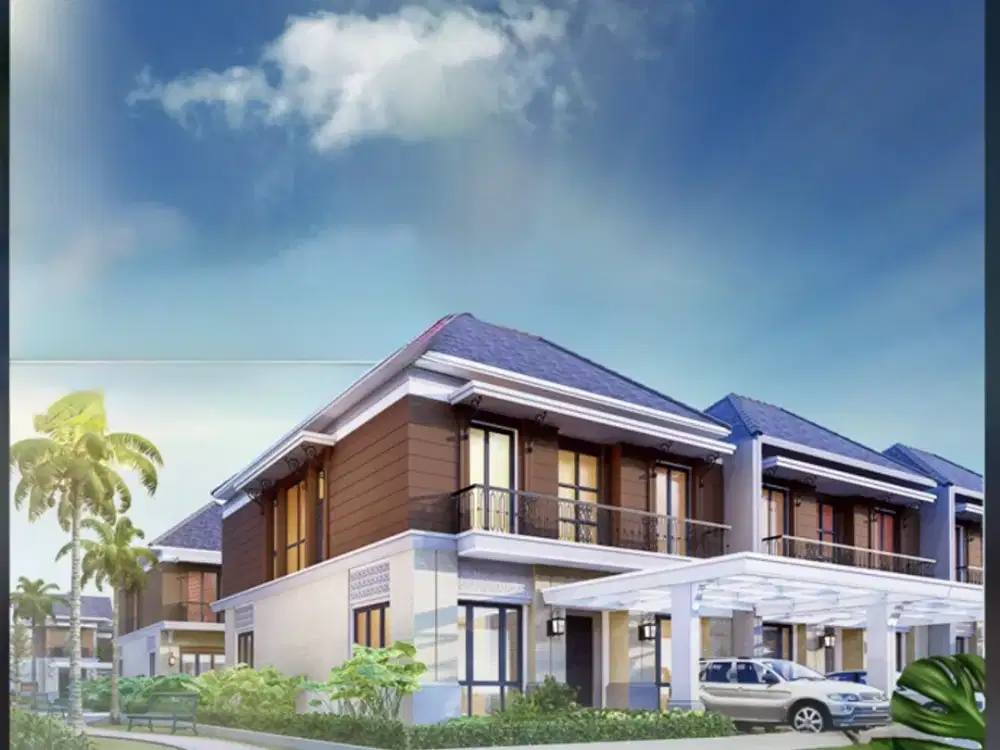 dijual/disewakan rumah hunian cluster mewah di jl.duyung tambusai nangka